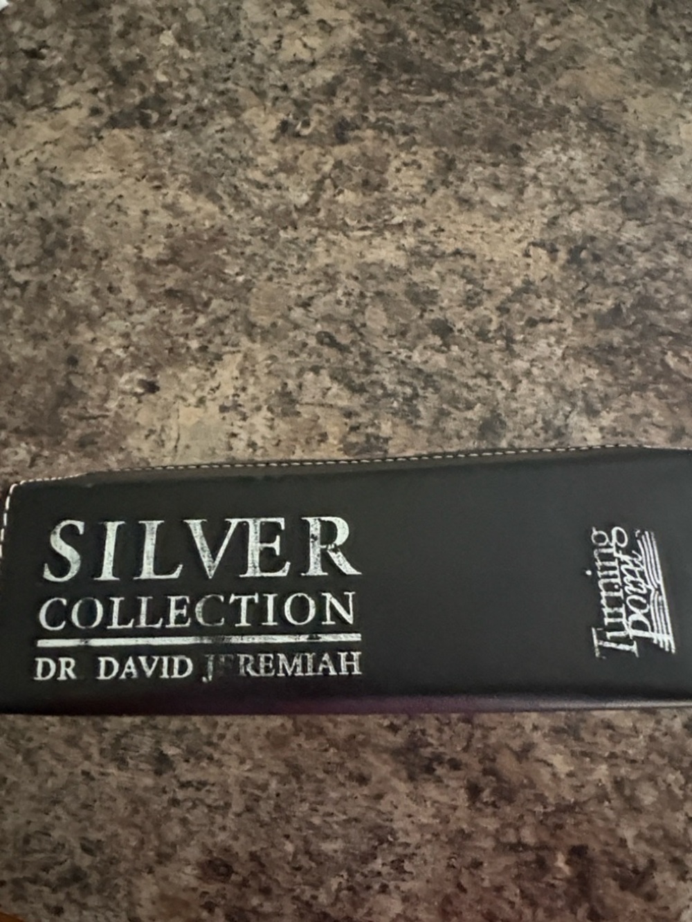 Silver Collection Black Bible Cover